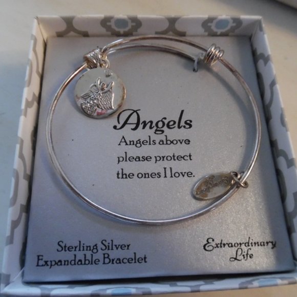 Extraordinary Life Jewelry - Extraordinary Life 925 Silver Angels Bracelet NWT